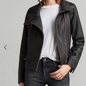 All Saints Bales leather jacket